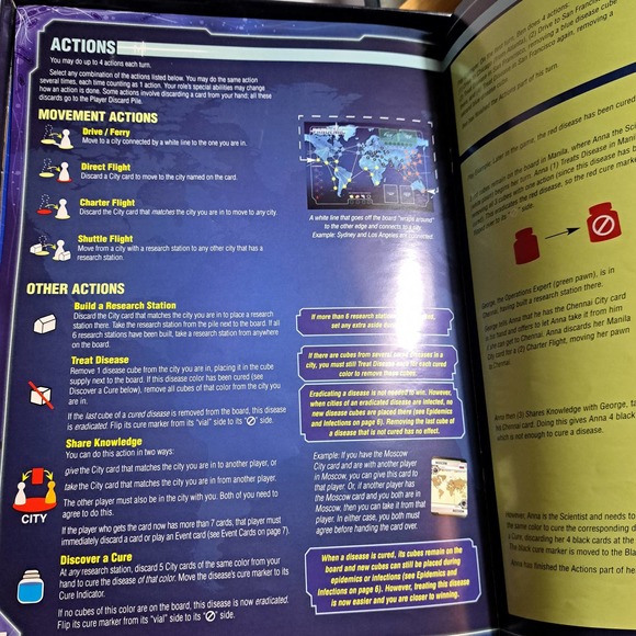 GAME NIGHT FUN -PANDEMIC the Boardgame Z-Man Games - Picture 5 of 6